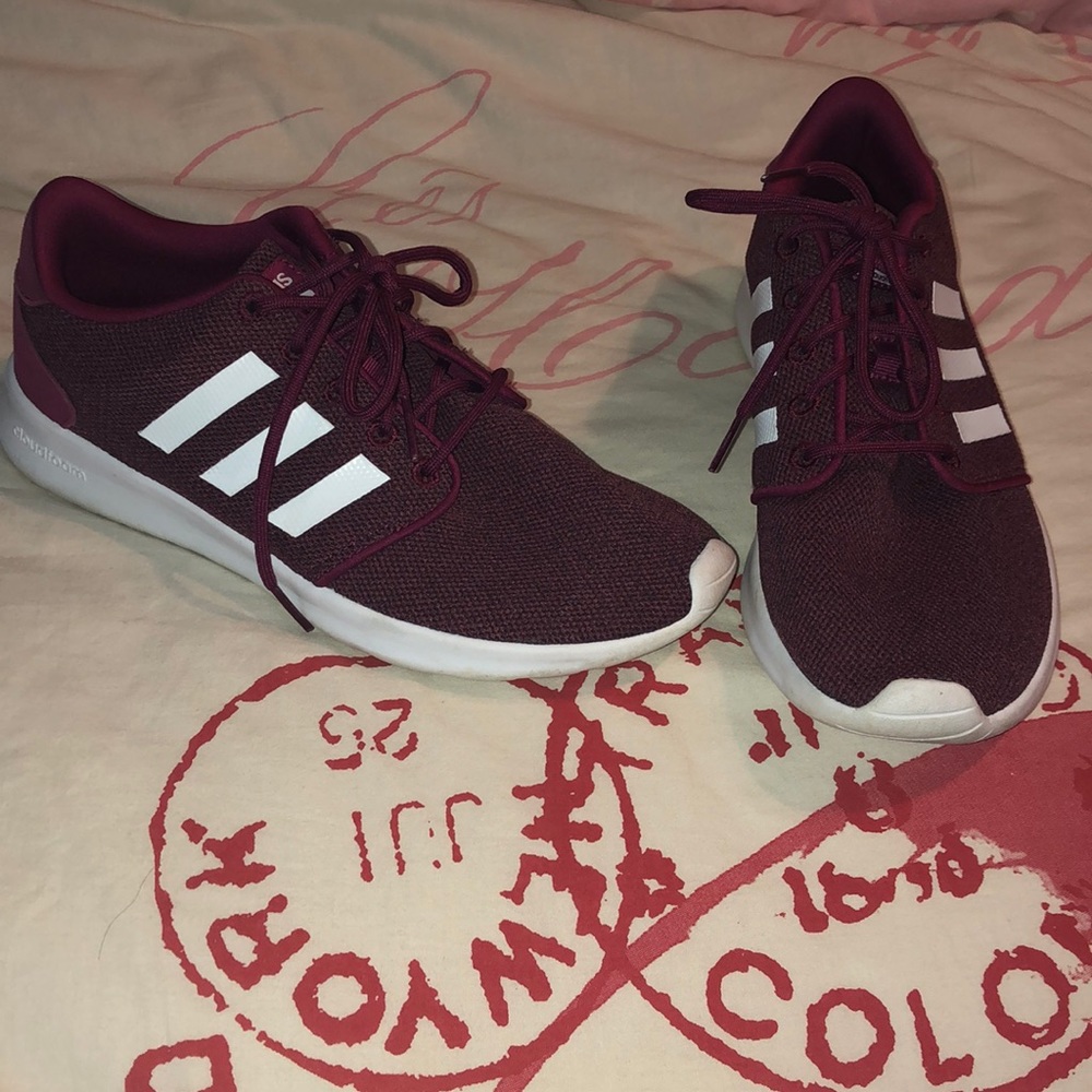 Maroon Adidas!!